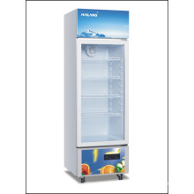 Refrigerador vertical de la exhibición del supermercado